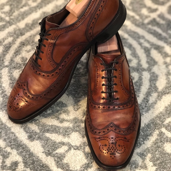 mcallister wingtip oxford with dainite rubber sole